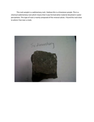 Field/Lab Assignment Part I