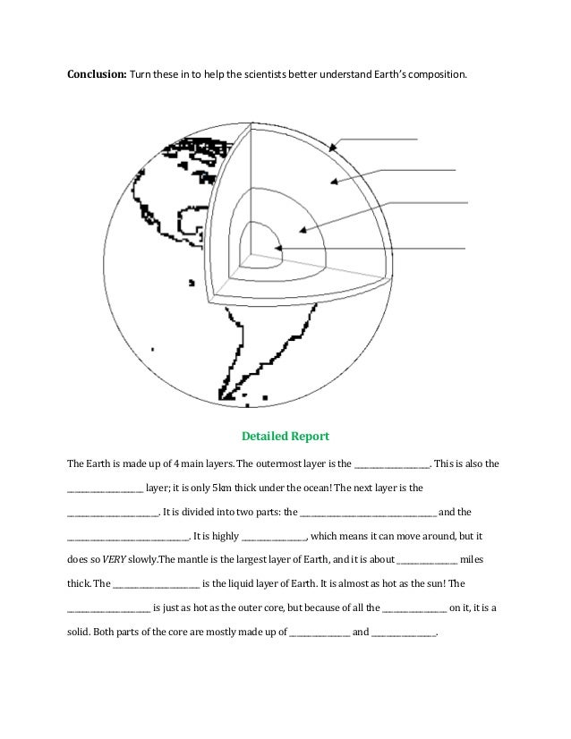 Geology webquest