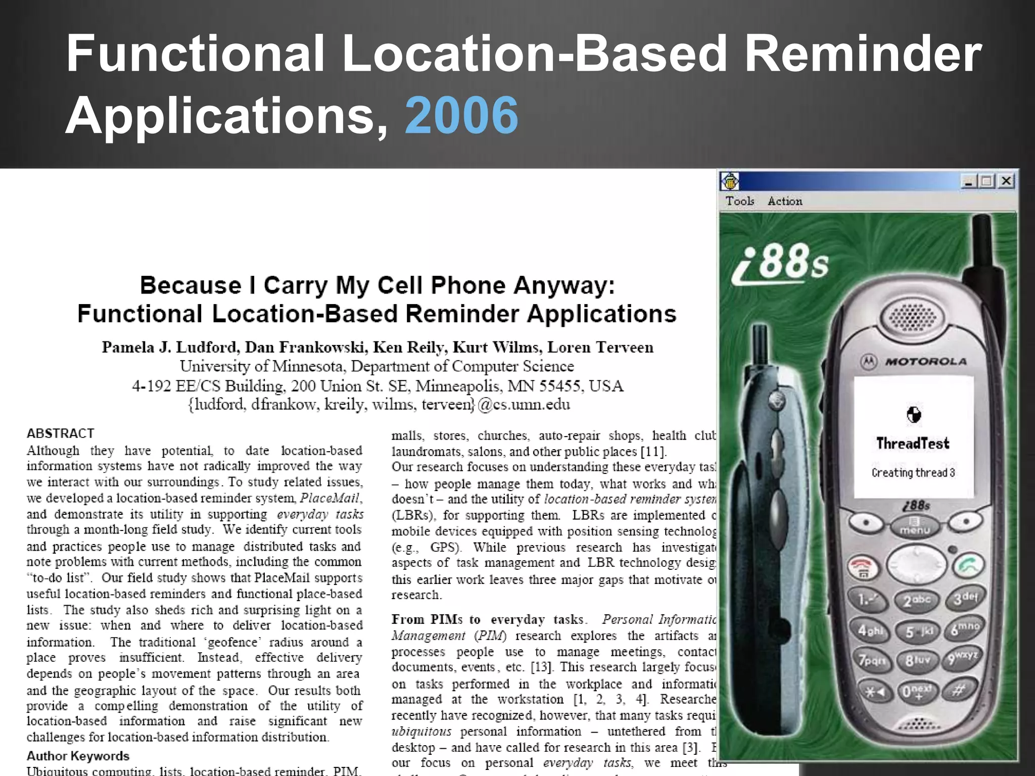 Steve Mann TodayExtremely lightweight equipment