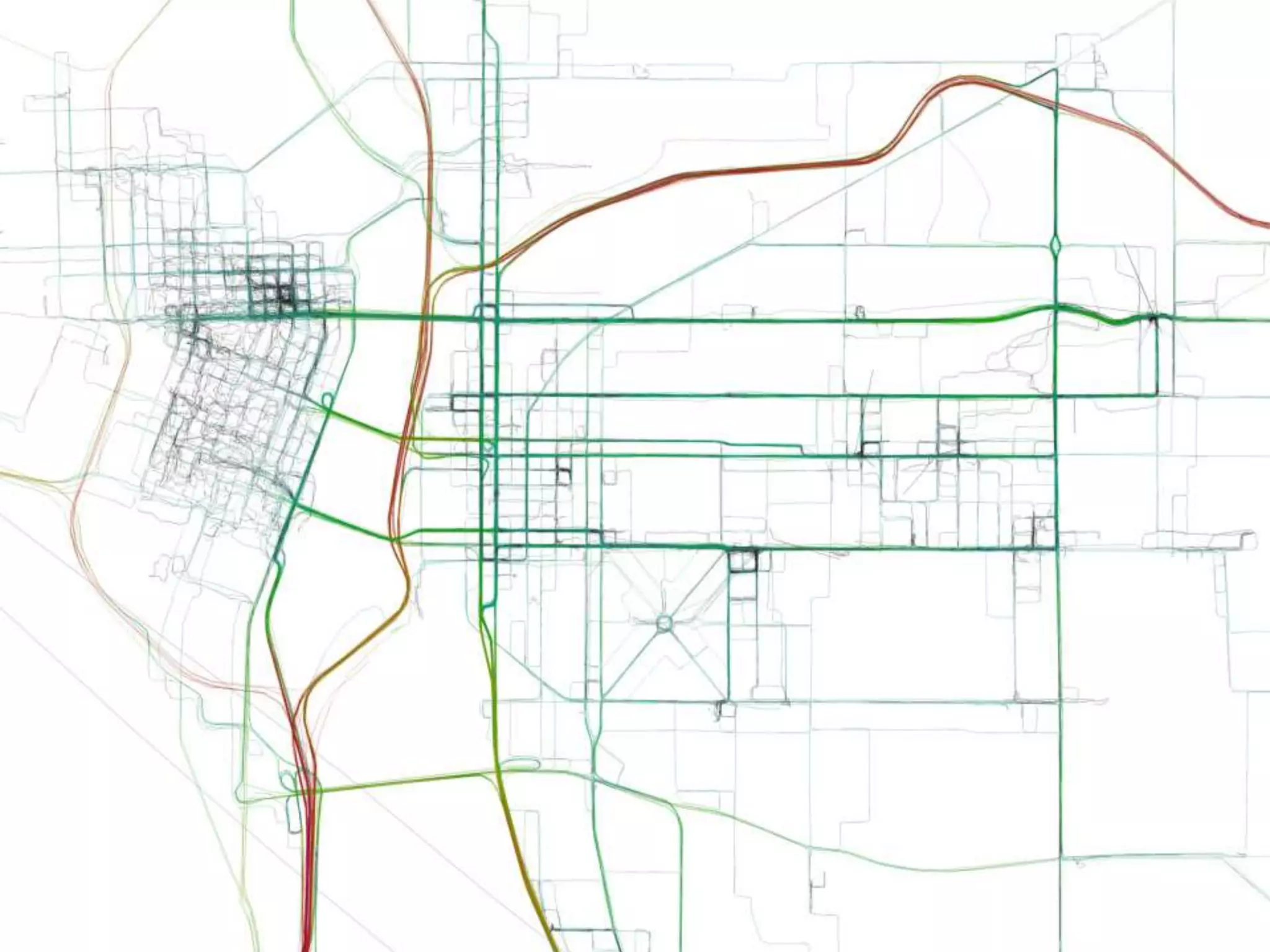 Not real-time, download the data every night