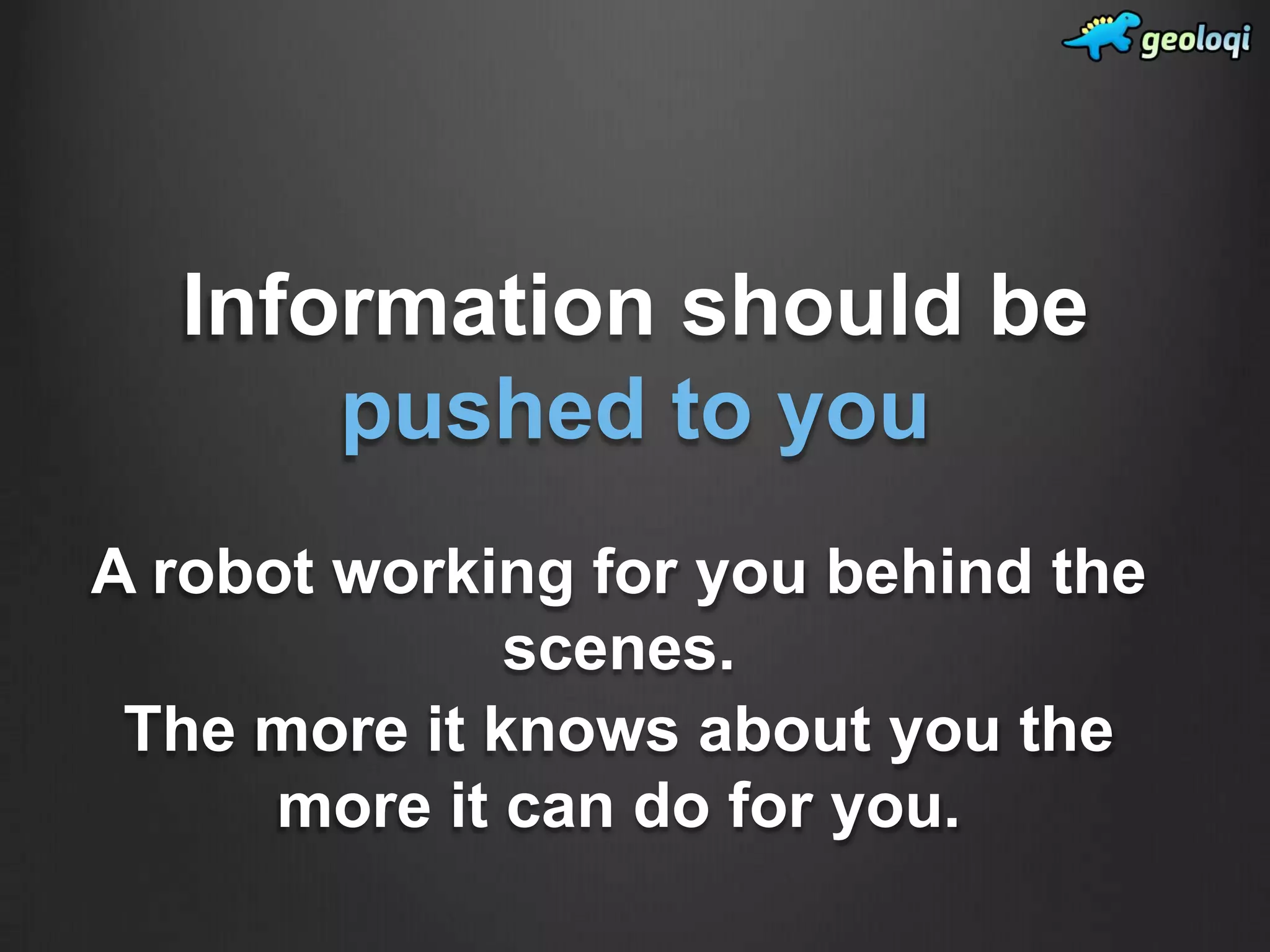 What is an ambient application?