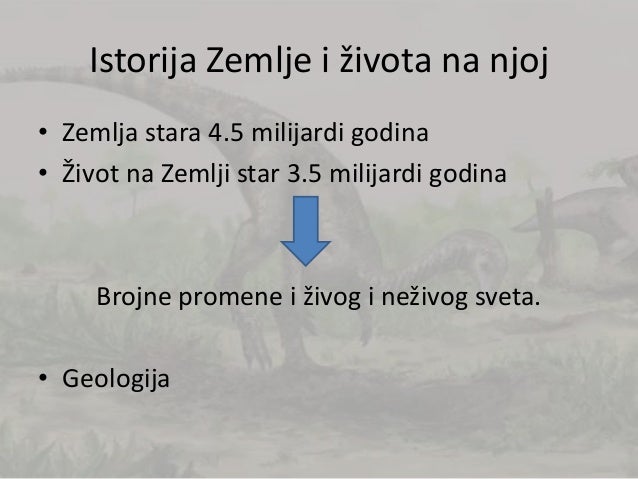 Geološka doba