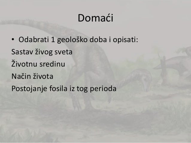 Geološka doba