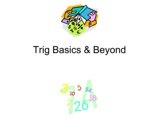 Trig Basics & Beyond 