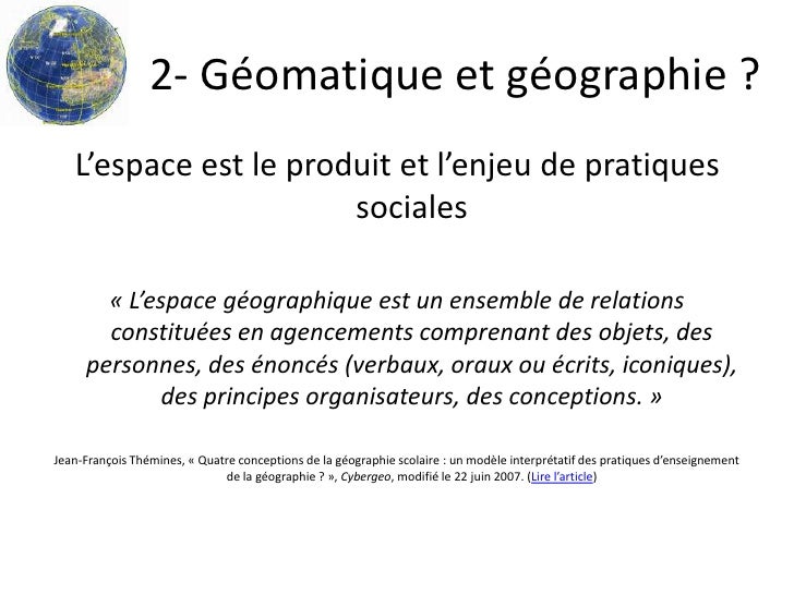 Geomatique