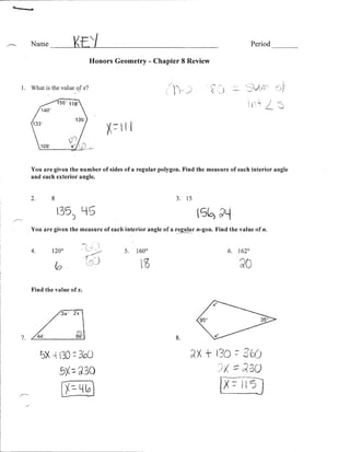 Geom Ch8 Review Pg1