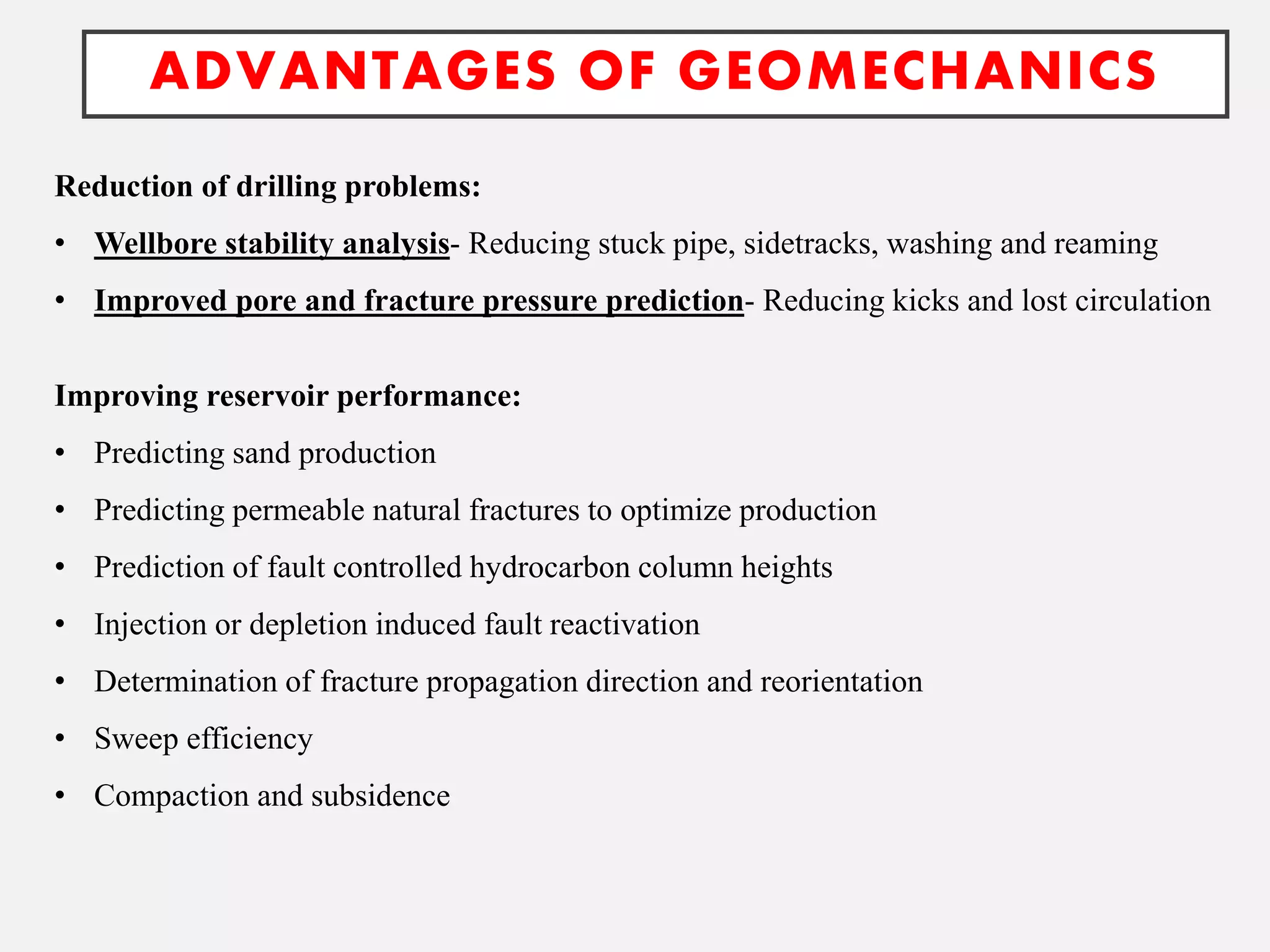 Geomechanical Study Of Wellbore Stability Pdf