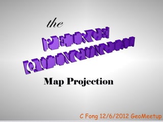Geomeetup: The Peirce Quincuncial Map Projection