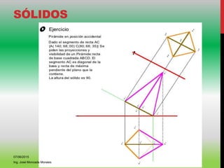 SÓLIDOS
07/06/2015
Ing. José Moncada Morales
 