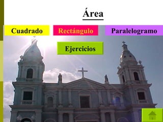 Área Cuadrado Paralelogramo Rectángulo Ejercicios 