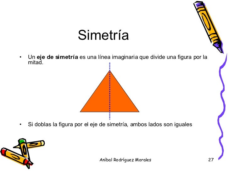 Resultado de imagen de simetria primaria EXPLICACION