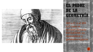 Eucleides Geometría asociada a trasformaciones SUFRIMIENTO 2.0.pptx