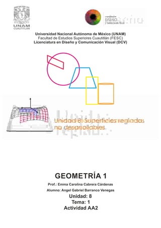 Geometría i – unidad 8 – tema 1 – actividad de aprendizaje 2
