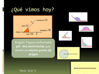 Geometría ángulos 1 | PPTX