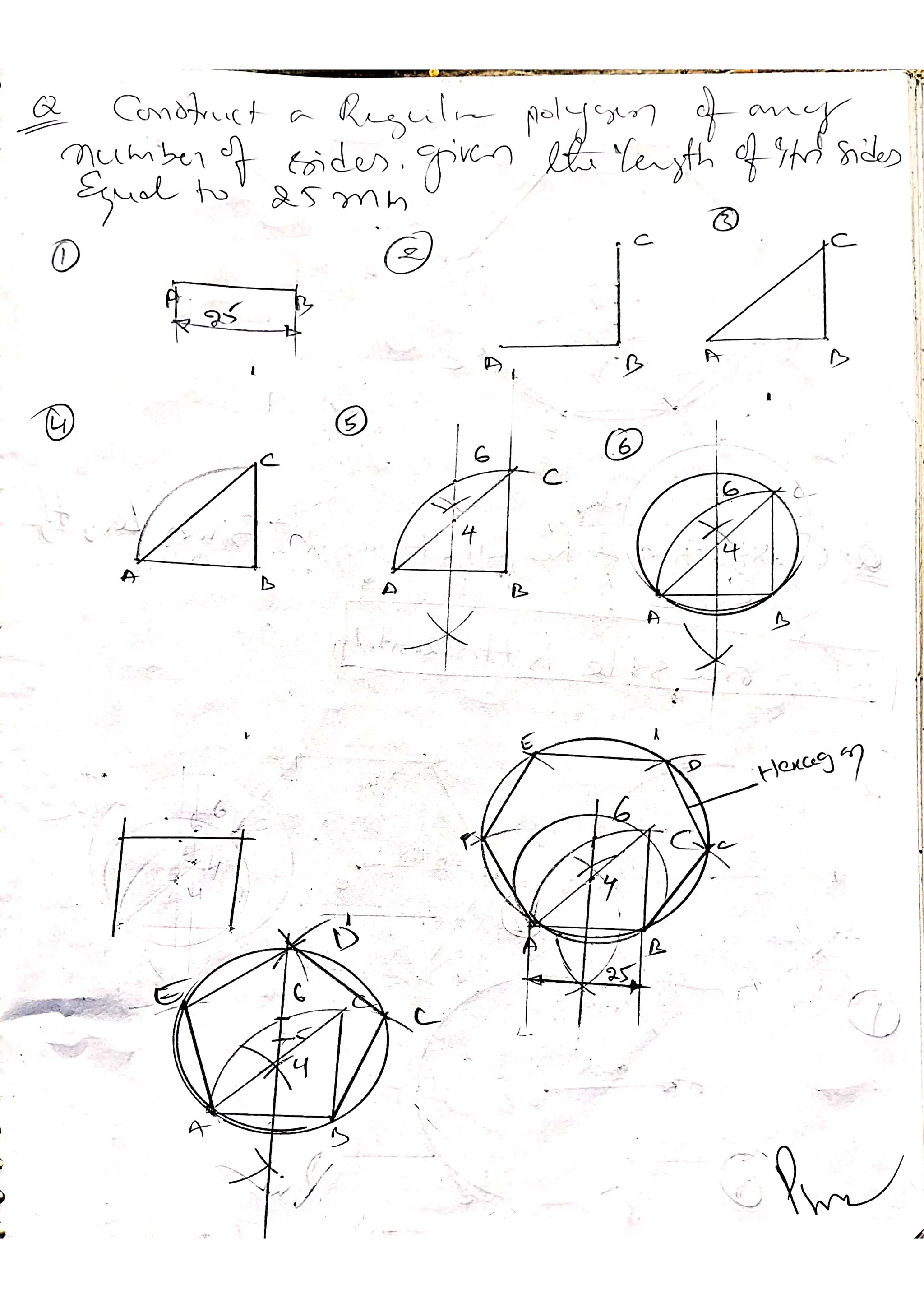 Geometric constructions Engineering Drawing.pdf