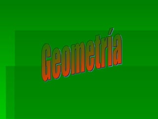 Geometría 