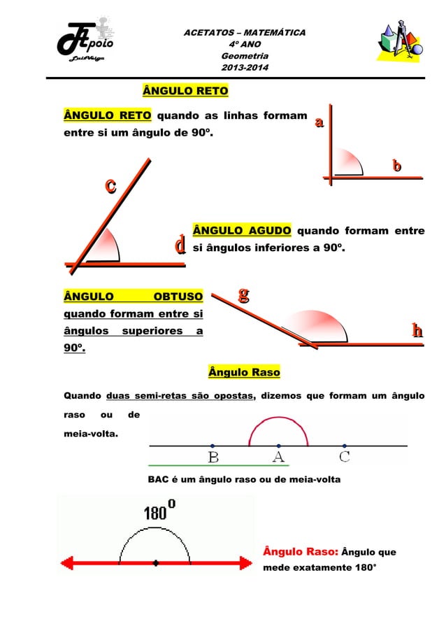 Geometria.......4ºano