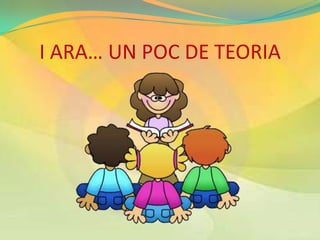 I ARA… UN POC DE TEORIA
 