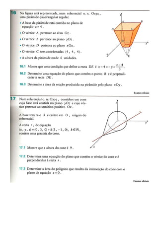 Geometria no-espac3a7o