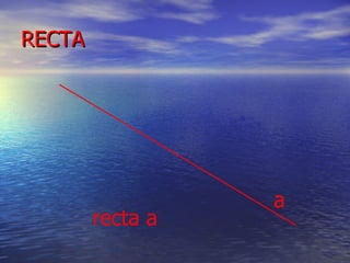 RECTA a recta a 