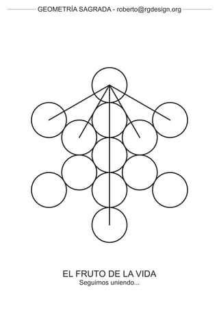 GEOMETRÍA SAGRADA - roberto@rgdesign.org




      EL FRUTO DE LA VIDA
           Seguimos uniendo...
 