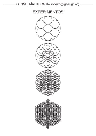 GEOMETRÍA SAGRADA - roberto@rgdesign.org

          EXPERIMENTOS
 