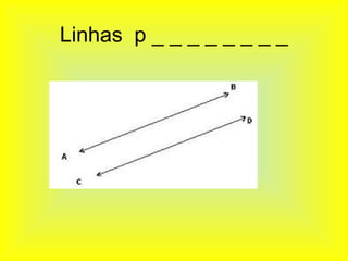 Linhas p _ _ _ _ _ _ _ _
 