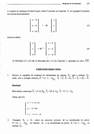 Geometria analitica  Paulo Boulos