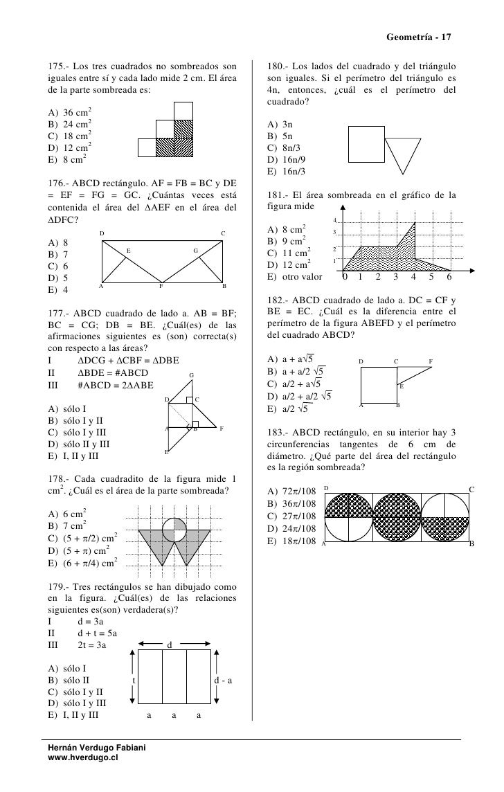 Cual Es El Perimetro De Un Cuadrado Geometria area perimetro