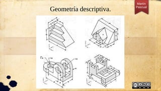 Martín
Pascual
Geometría descriptiva.
 