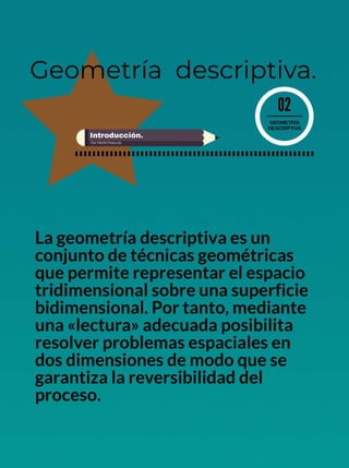 Geometría descriptiva.