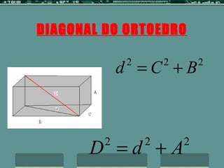 DIAGONAL DO ORTOEDRO 