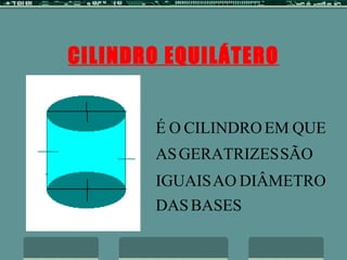 CILINDRO EQUILÁTERO 