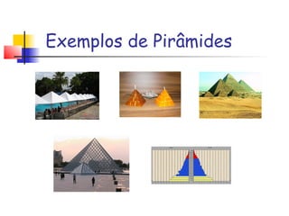 Exemplos de Pirâmides
 