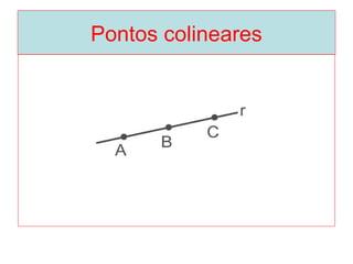 Pontos colineares
 