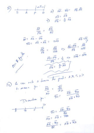 EJERCICIOS DE SEGMENTOS GEOMETRIA