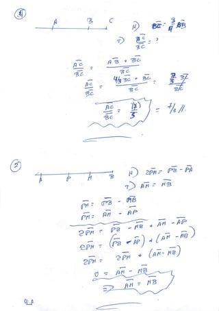 EJERCICIOS DE SEGMENTOS GEOMETRIA