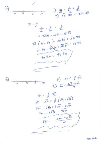EJERCICIOS DE SEGMENTOS GEOMETRIA