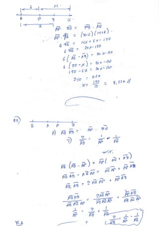 EJERCICIOS DE SEGMENTOS GEOMETRIA