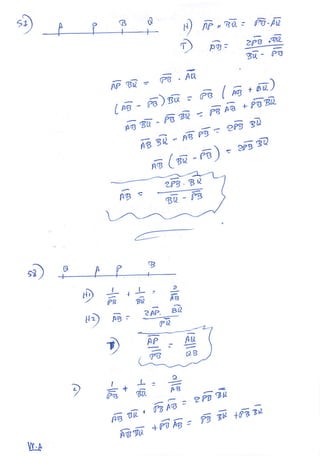 EJERCICIOS DE SEGMENTOS GEOMETRIA