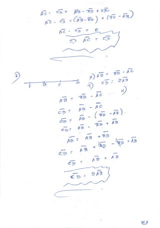 EJERCICIOS DE SEGMENTOS GEOMETRIA
