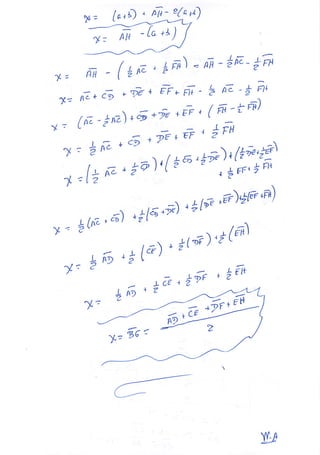 EJERCICIOS DE SEGMENTOS GEOMETRIA