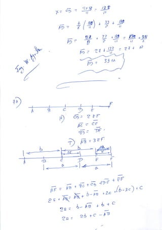 EJERCICIOS DE SEGMENTOS GEOMETRIA