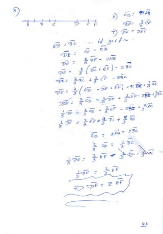 EJERCICIOS DE SEGMENTOS GEOMETRIA