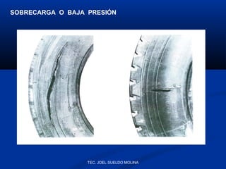 SOBRECARGA O BAJA PRESIÓN

TEC. JOEL SUELDO MOLINA

 
