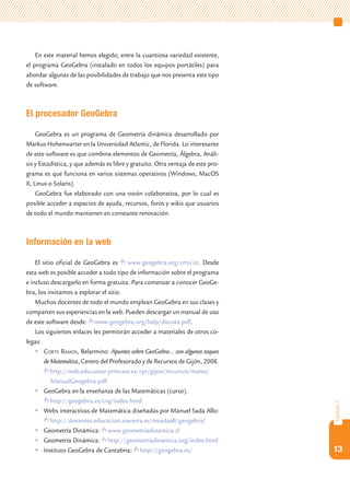 Geometria y geogebra tutorial | PDF