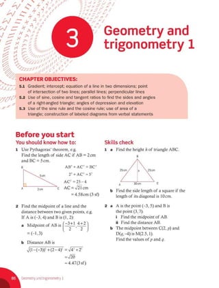 Geometria y trig ib mathem cap iii