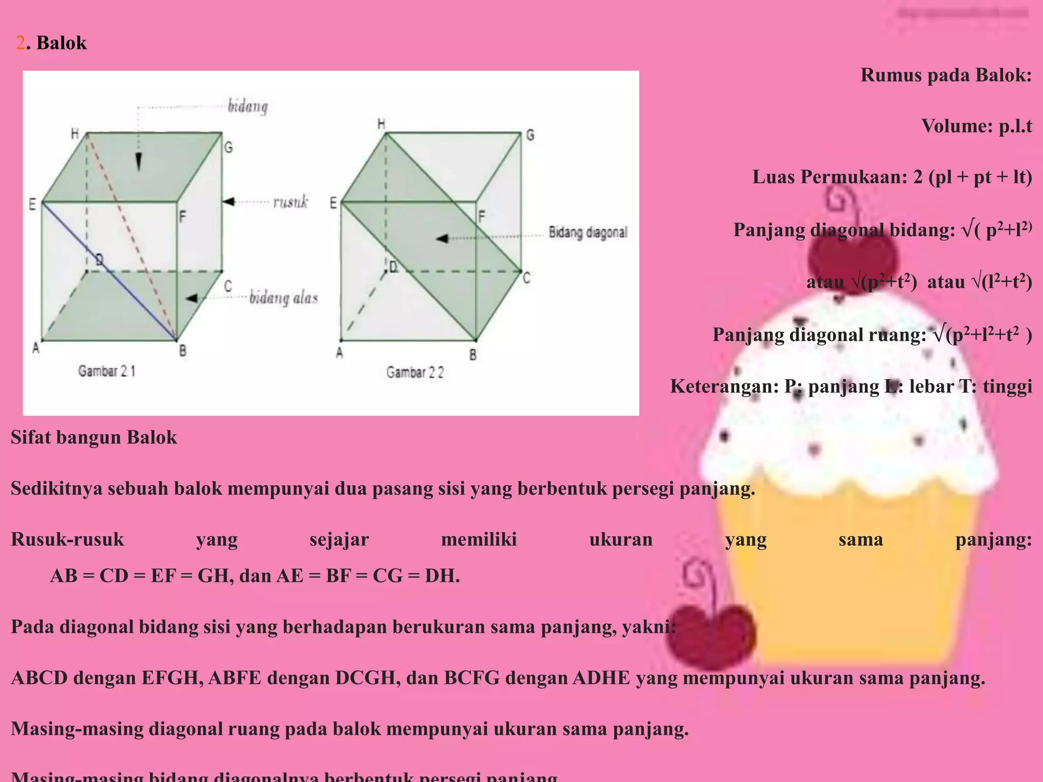 Geometri bangun ruang | PPTX