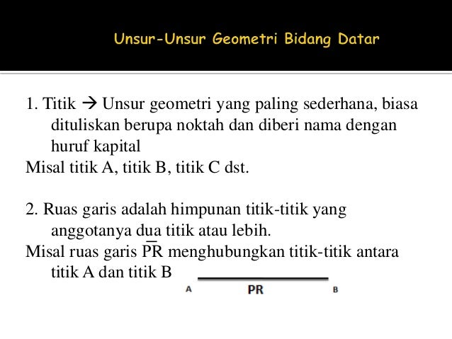 Geometri bidang datar kelas 10