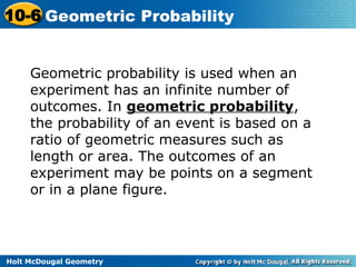 Probability Geometry Examples Geometric-Probability.ppt (General Mathematics) | PPT